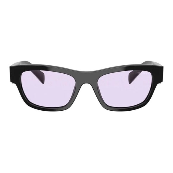 NEW PRADA BLACK PURPLE SUNGLASSES PRADA - Picture 2 of 3